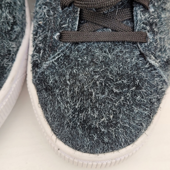 New puma Suede Elemental Hairy Wool Training Sneakers Sz 9 - Picture 8 of 16